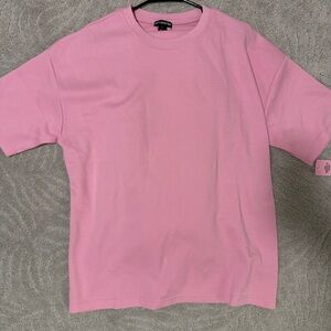 PrettyLittleThing Soft Pink Short Sleeve Tee with Matching Pants